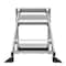 Little Giant Ladders Little Giant Jumbo 3.5 ft. H Aluminum Step Ladder Type IAA 375 lb. capacity 11903-002 - alternate 5